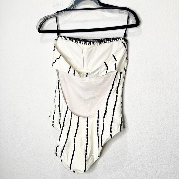 Trina Turk Ibiza Mandala Print Open Back Strapless Halter One Piece Swimsuit M - Picture 6 of 9